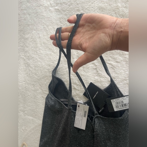 NWT Dolce & Gabbana Grey & Silver Dress EU 46 US L/XL - Picture 8 of 10